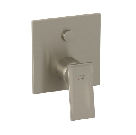 Смеситель KLUDI DECUS 54759N175 для ванны и душа встраиваемый внешняя часть с переключателем воды
