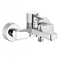 Смеситель KLUDI ZENTA 386700575 для ванны с изливом с подключением шланга