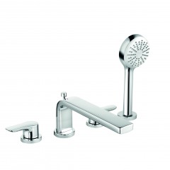 Смеситель KLUDI PURE&SOLID 344230575 для ванны на бортик