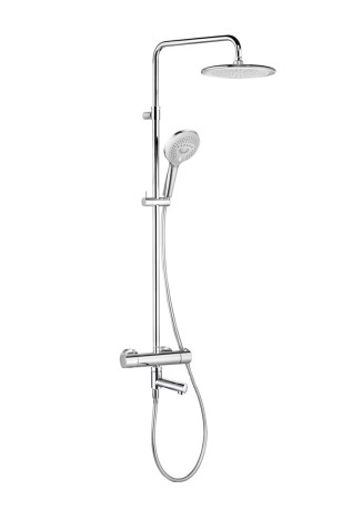 Душевая система KLUDI FRESHLINE 6709205-00S с термостатом с изливом