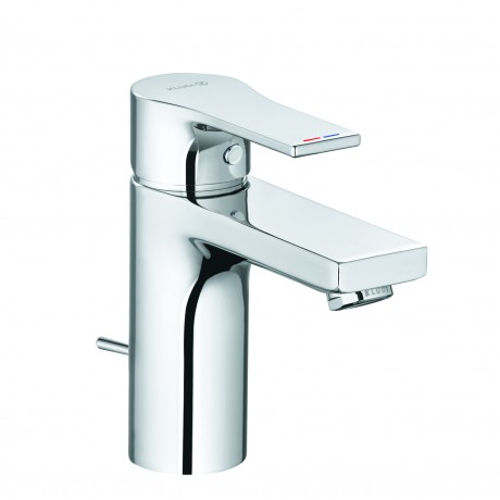 Смеситель KLUDI ZENTA SL 482900565 для раковины на одно отверстие однорычажный с донным клапаном