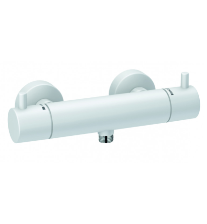 Термостат KLUDI BOZZ WHITE 352035338 для душа настенный с подключением шланга