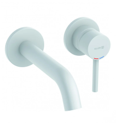 Смеситель KLUDI BOZZ WHITE 382445376 для раковины настенный встраиваемый внешняя часть