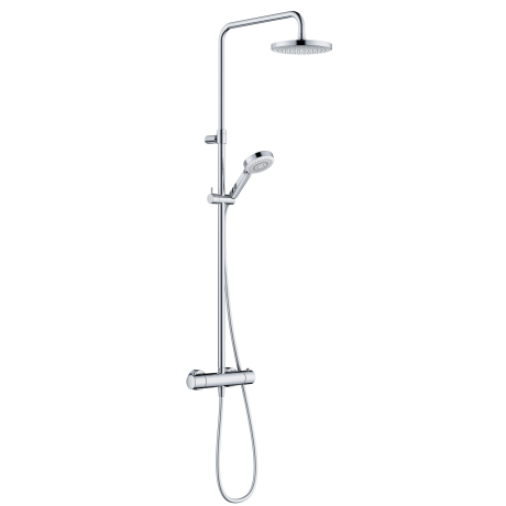 Душевая система KLUDI DIVE DUAL SHOWER SYSTEM 6807905-00 с термостатом
