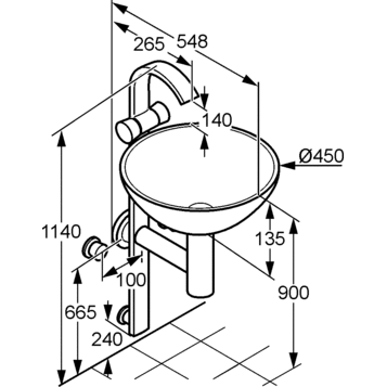 Смеситель KLUDI JOOP 55115D2