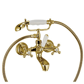 Смеситель KLUDI ADLON 51441452 для ванны с изливом с подключением шланга