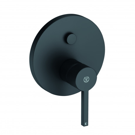 Смеситель KLUDI NOVA FONTE Puristic 206593915 для ванны и душа встраиваемый внешняя часть с автоматическим переключателем воды PUSH&SWITCH