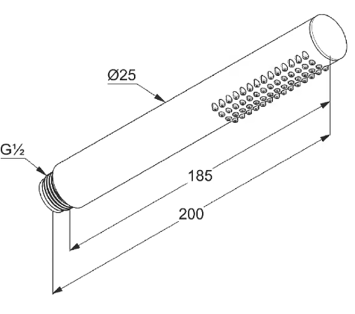 Душевая лейка KLUDI NOVA FONTE 3912053-00
