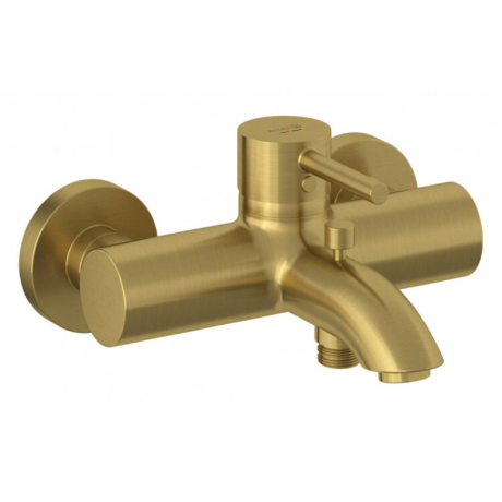 Смеситель KLUDI BOZZ 38691N076 для ванны с изливом с подключением шланга