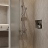 Душевая система KLUDI LOGO 6809405-00S с термостатом с изливом