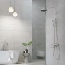 Душевая система KLUDI DIVE DUAL SHOWER SYSTEM 6907905-00S с термостатом с изливом