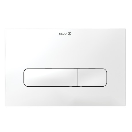 Клавиша смыва KLUDI UNIFIX 30PP0143 для унитаза цвет белый
