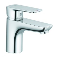 Смеситель KLUDI PURE&amp;STYLE 400280575 для раковины на одно отверстие однорычажный без донного клапана
