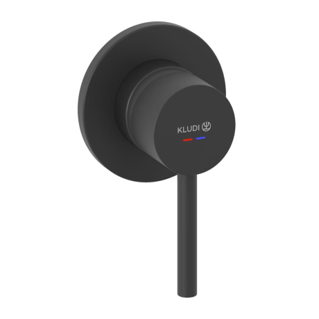 Смеситель KLUDI BOZZ BLACK 389253976 для душа встраиваемый внешняя часть