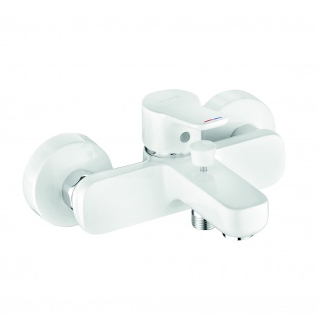 Смеситель KLUDI PURE&EASY 376819165 для ванны с изливом с подключением шланга