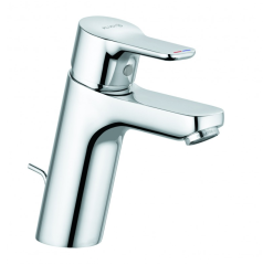 Смеситель KLUDI PURE&amp;EASY XL 371900565 для раковины на одно отверстие однорычажный с донным клапаном