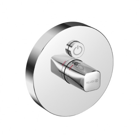 Термостат KLUDI PUSH 386020538 для душа встраиваемый на 1 потребителя внешняя часть