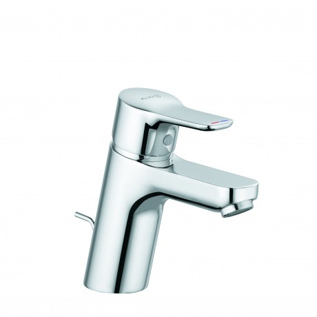 Смеситель KLUDI PURE&EASY 373820565 для раковины на одно отверстие однорычажный с донным клапаном